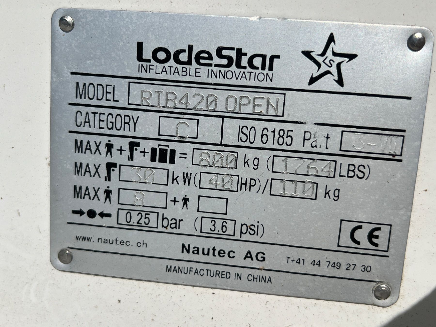 Lodestar Boote: Lade Star Gummboot inkl. Trailer – Gebraucht aus Egg b. Zürich von SwissTradingAgency 5