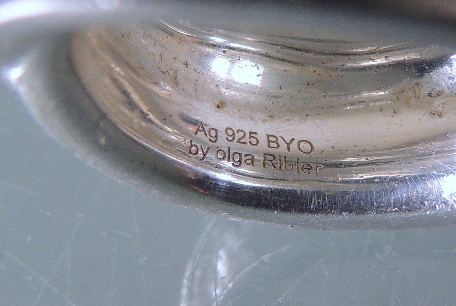 Olga Ribler Ringe: OLGA RIBLER Silber 925 Fingerring Gr. 56 – Gebraucht aus Waldenburg von schaller707 4