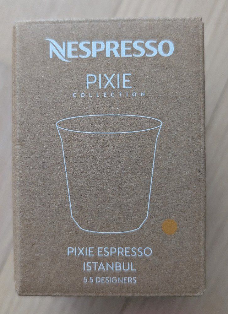 Nespresso Tazze: Nespresso Pixie Edelstahltasse / Becher Istanbul Collection – Nuovo e nell'imballaggio originale da Münsingen venduto da Scorpio_