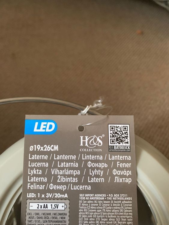 6 GARTEN LATERNEN LED VERSCHIDENE FARBEN OHNE BATTERIEN NEU 4