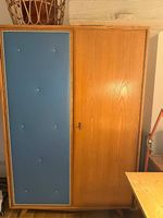 Vintage wooden wardrobe/ kleiderschrank