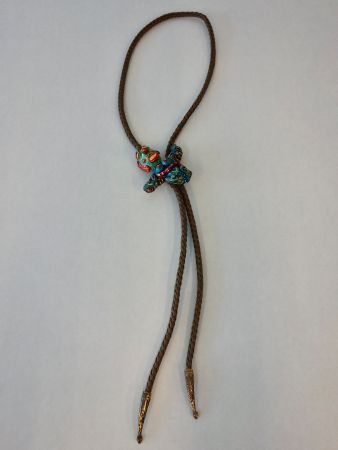 Bolo Tie Bolotie Figurenanhänger Peter von Wattenwyl 2003