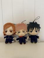 Jujutsu Kaisen Stofftiere 3er Set guter Zustand