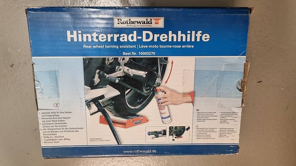 Béquilles: Hinterrad-Drehhilfe – D'occasion à St. Gallen par mar_bx6m 1