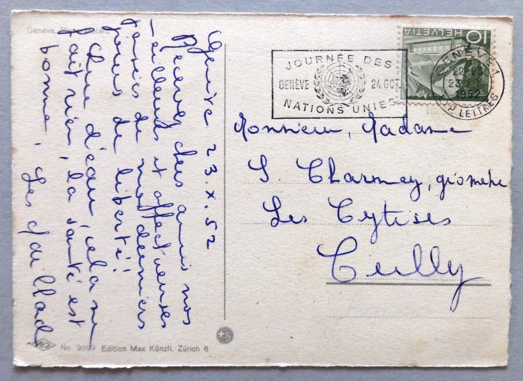 Cartes postales: Genève - Place du Molard – D'occasion à Fétigny par Billy2miny 1