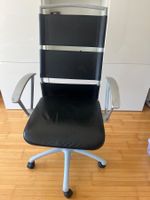 Wagner Design Bürostuhl in schwarzem Leder - guter Zustand
