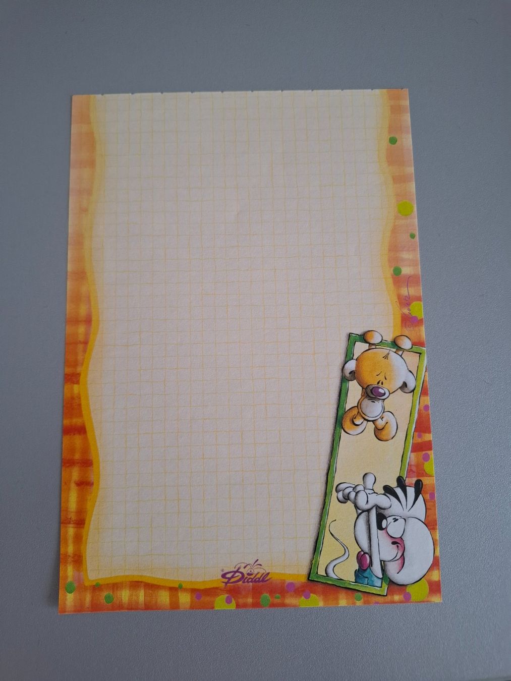 Schreibblöcke: Diddl Blatt A5 aus Block 237 – Gebraucht aus Grosswangen von michelli.