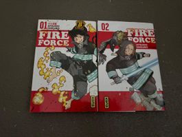 Lot de 2 mangas Fire Force - Parfait pour les fans!