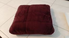 K.. R) Wohndecke Decke Kuscheldecke praktisch neu 140 x 200