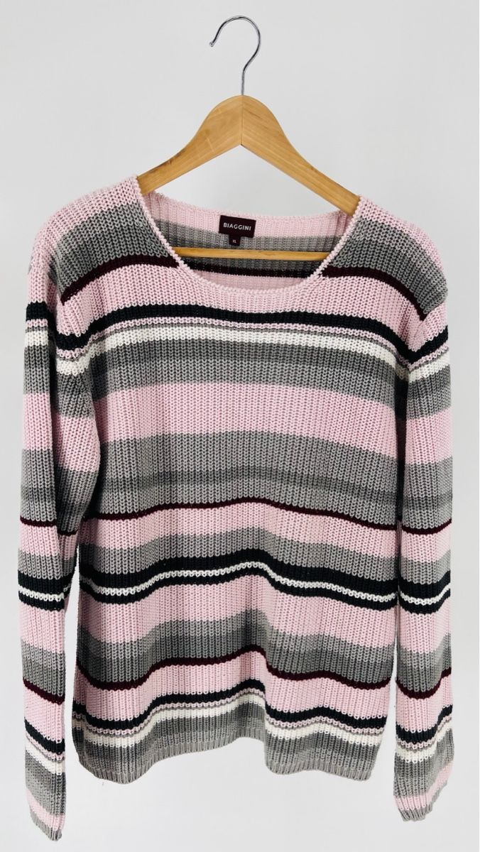 Maglioni & Felpe: Biaggini Strickpullover, Grösse XL, gestreift, Top Zustand! – Nuovo (secondo la descrizione) da Jona venduto da Lili.lou
