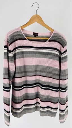 Biaggini Strickpullover, Grösse XL, gestreift, Top Zustand!