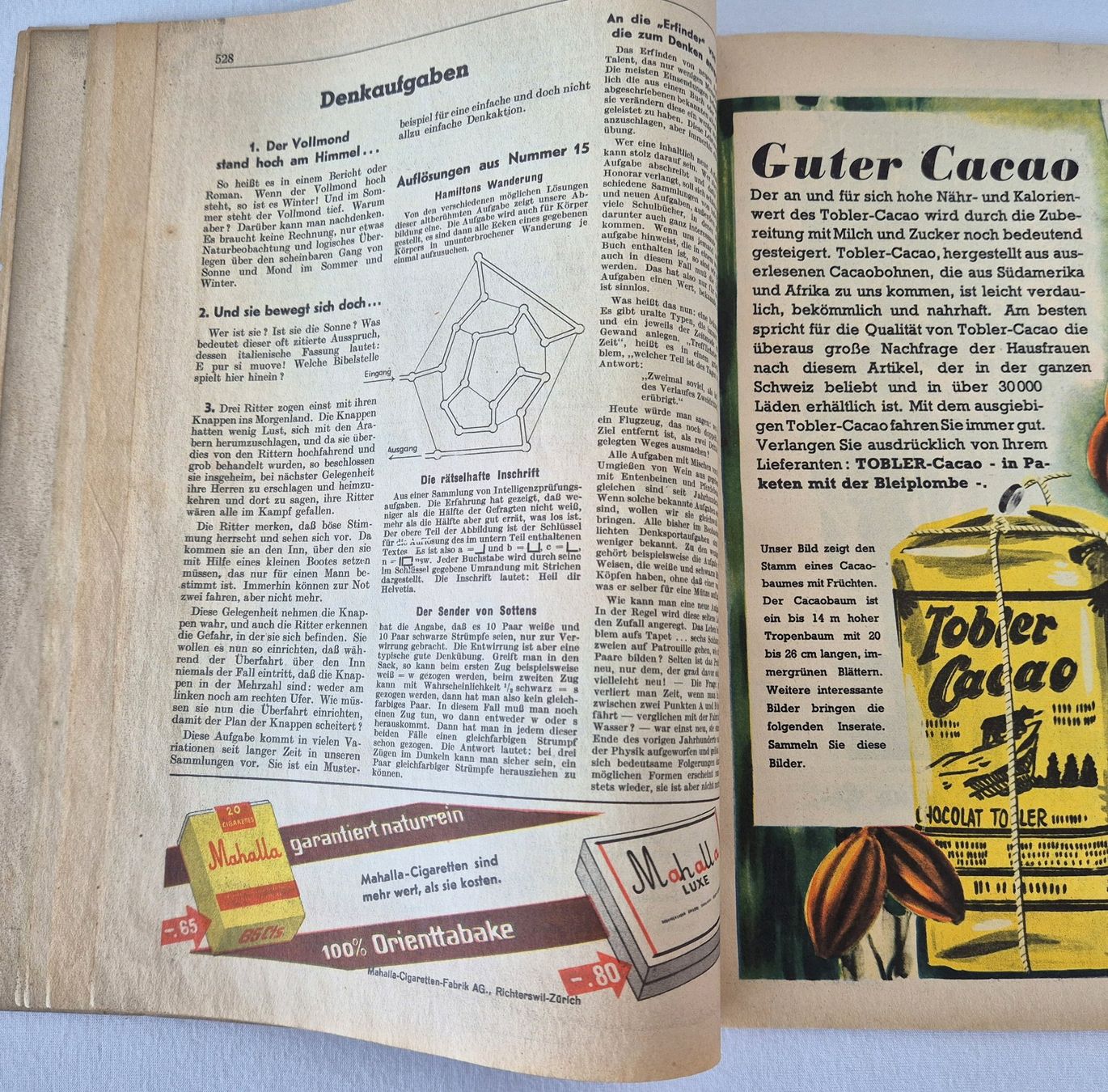 Revues & Magazines: Zeitschrift:   Beobachter,  September 1940 mit grünem ES – D'occasion à Fällanden par Blausegelfliege 5
