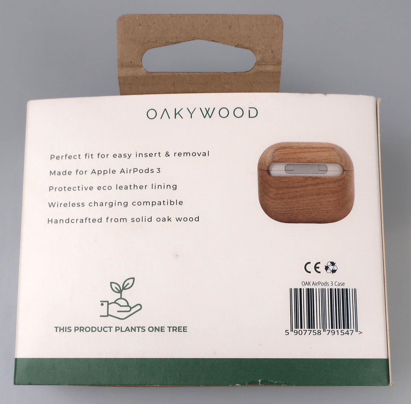 Covers & Schutzfolien: OAKYWOOD Airpods 3 Hülle aus Eichenholz – Neu (gemäss Beschreibung) aus Volketswil von brockipfannenstil 1