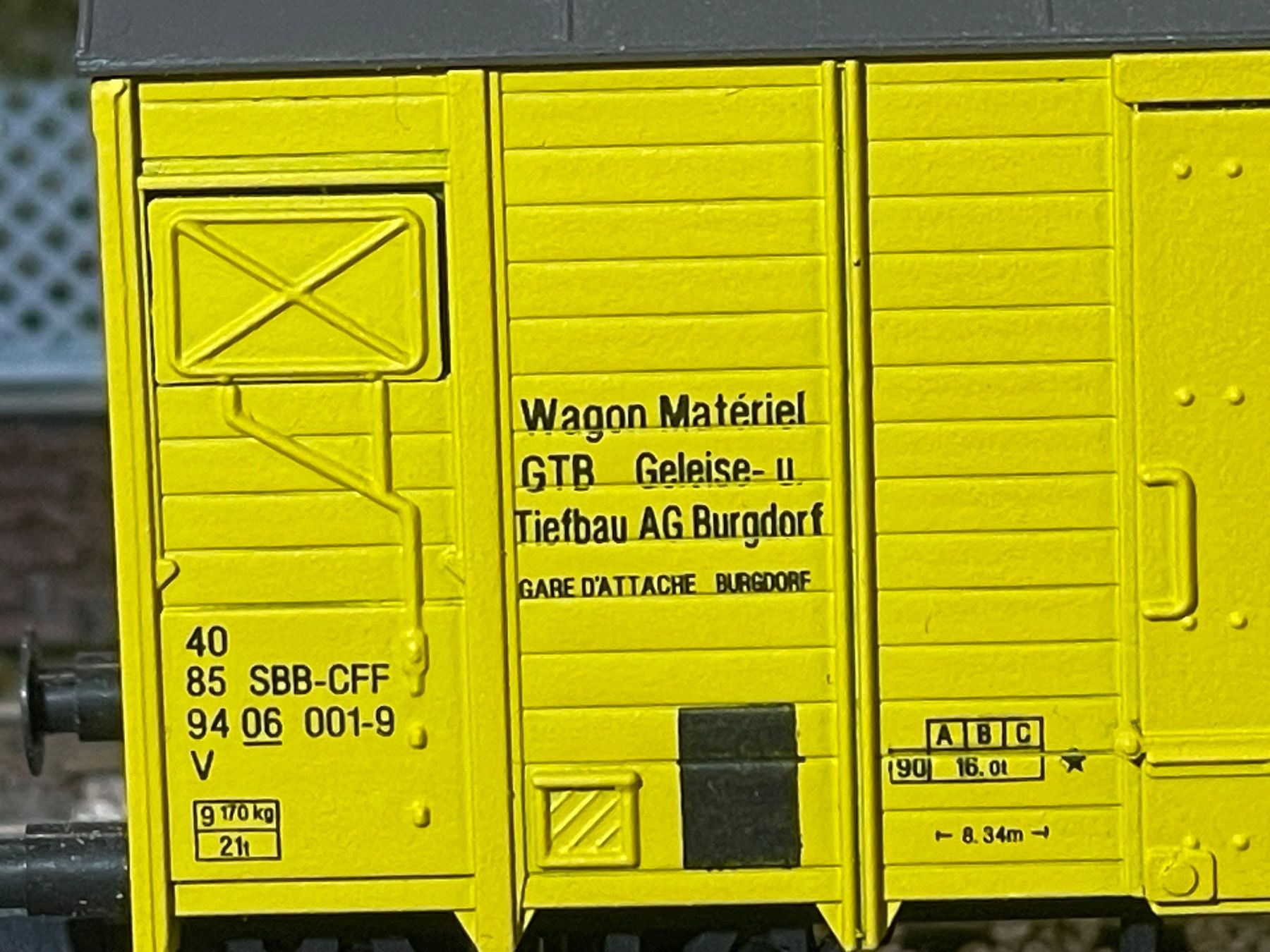 Born Modellini di ferrovie: AKU / evt. Born ?, GTB Güterwagen K2 – Nuovo (secondo la descrizione) da Krummenau venduto da ferrotech 2