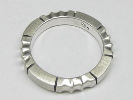 aussergewöhnlicher Ring Silber 925 Gr. 53