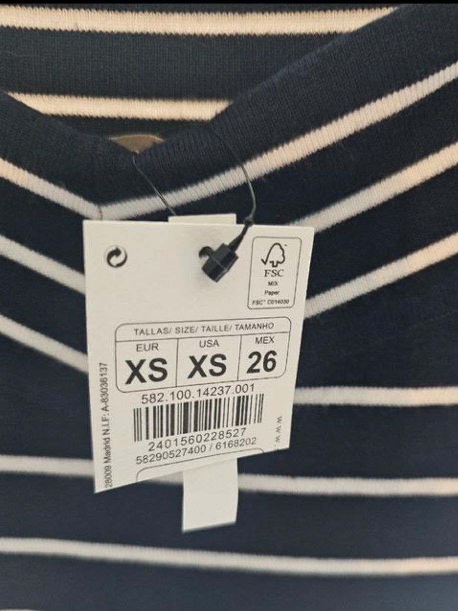 Maglioni & Felpe: Pull SFERA rayé marine - Taille XS – Nuovo e nell'imballaggio originale da HENNIEZ venduto da mjm_vp6n 1