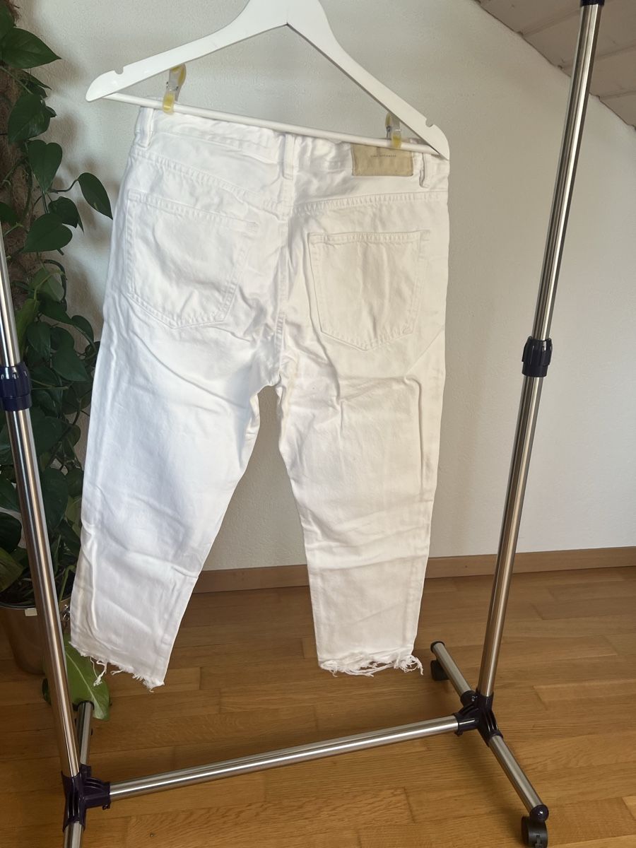 Pantaloni: Pantalon blanc homme Zara – Nuovo (secondo la descrizione) da Lausanne venduto da ale_2v92 1