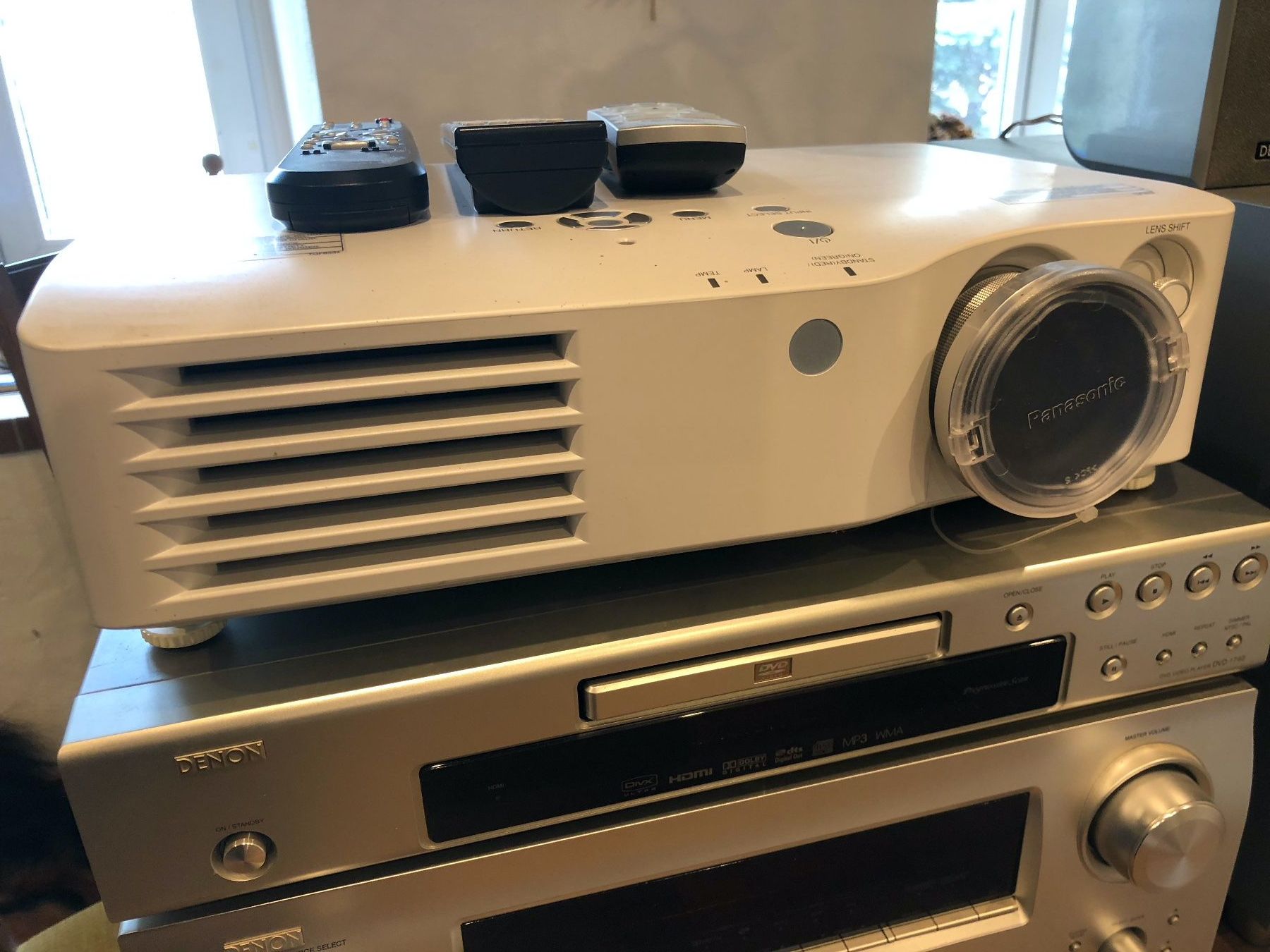 Denon Home Cinema: "Denon" Receiver/DVD Player/Boxen+Subwoofer/Beamer – Usato da Ittenthal venduto da Hwaggis 2