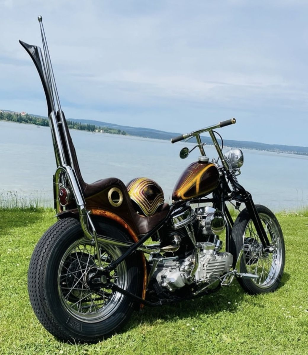 Harley-Davidson Chopper: HARLEY DAVIDSON PANHEAD CUSTOM CHOPPER – Nuovo (secondo la descrizione) da Sirnach venduto da B.O.B.BIKES 1