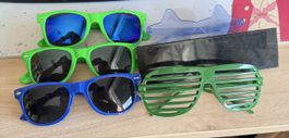 6 Occhiali da sole o party verde blu nero 😎☀️👓