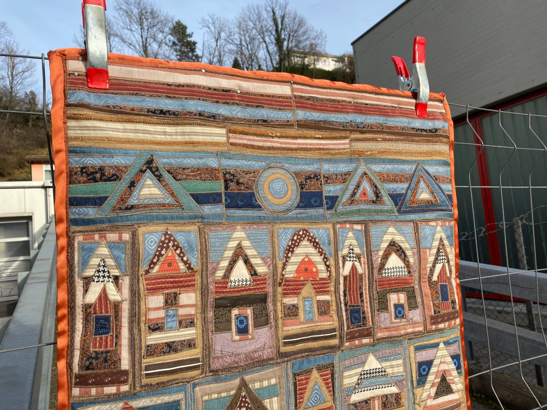 Tappeti: Patchwork 148x73cm Wand Teppich Zustand sehr gut – Usato da Vacallo venduto da cri_229f 1