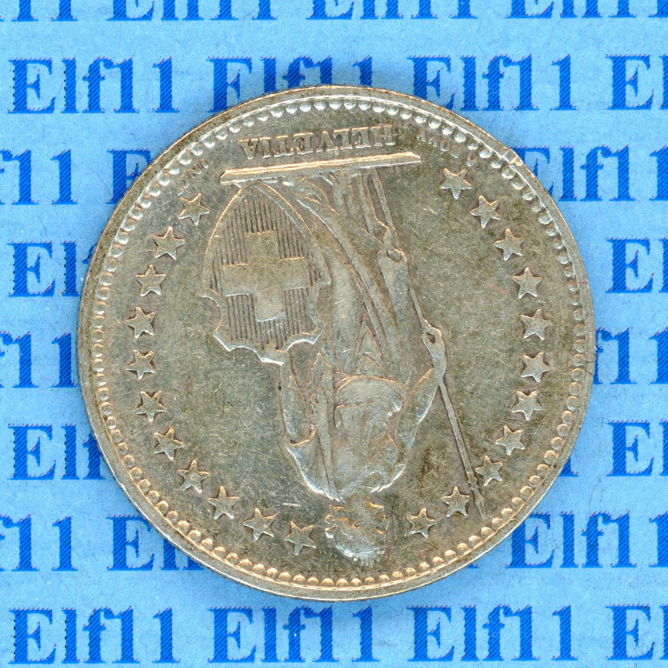 Tutti le monete: CHF___2.00 1928 -vz 2 Franken – Usato da Widnau venduto da Elf11 1