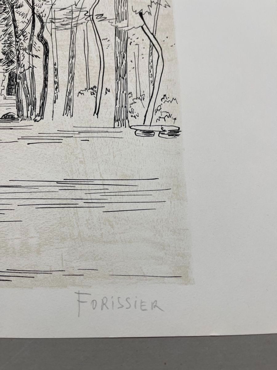 Grafica & Litografie: Roger Forissier LITHOGRAPHIE SIGNIERT NUMMERIERT – Usato da Gersau venduto da grafik-kunst 1