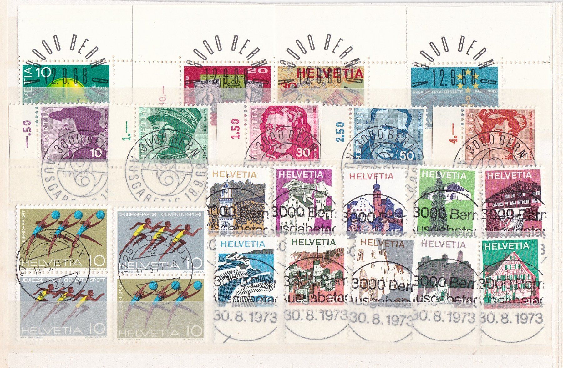 Tutti i francobolli: CH Briefmarken Lot "Vollstempel" – Usato da Münchwilen AG venduto da Nesar 1
