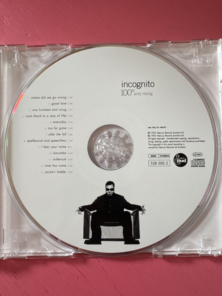 CD: Incognito - 100° And Rising – Usato da Lützelflüh-Goldbach venduto da Deiv4 3