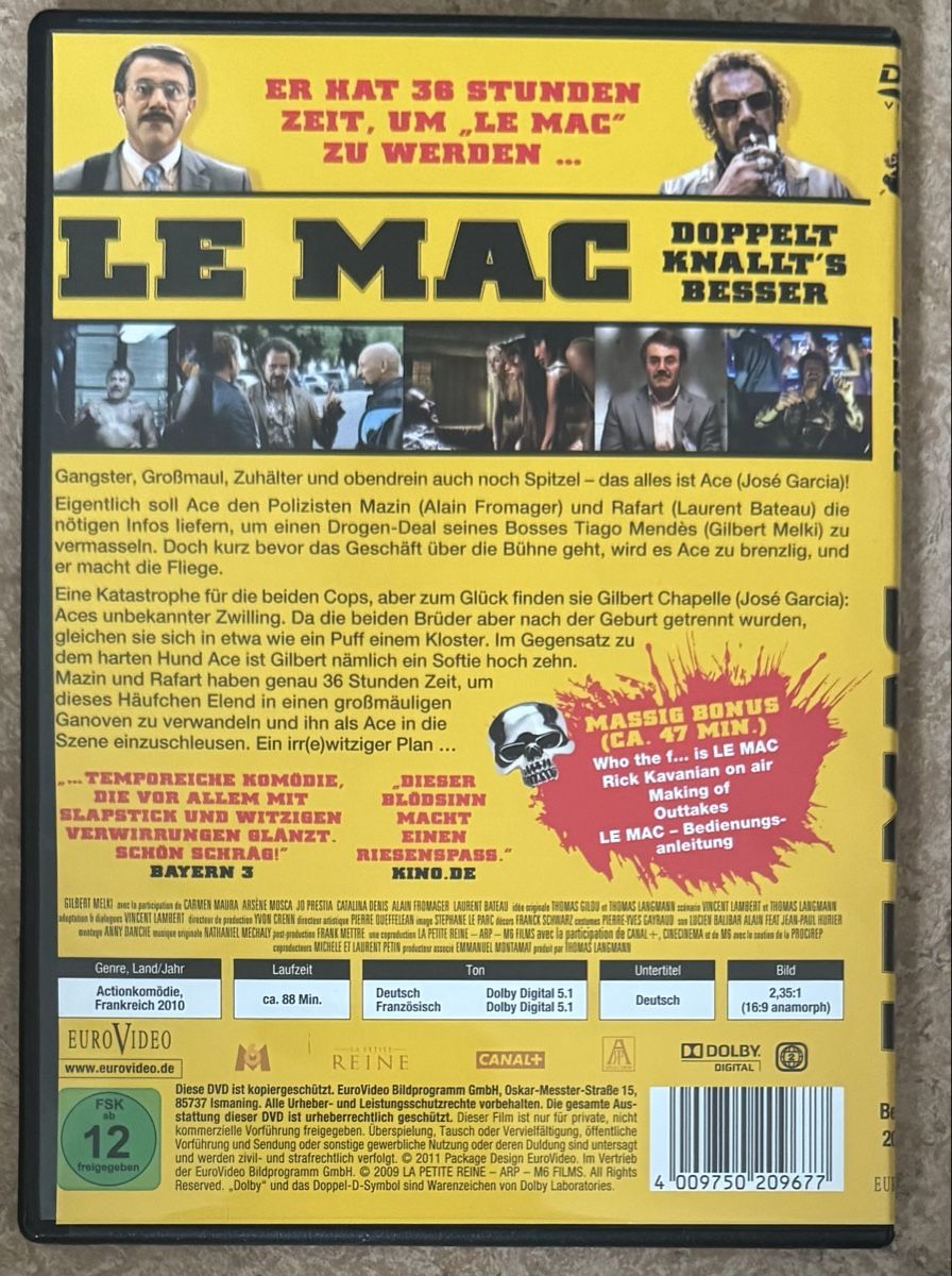 Alle DVDs: LE MAC  – Neu (gemäss Beschreibung) aus Dietikon von AndreaSch01 1