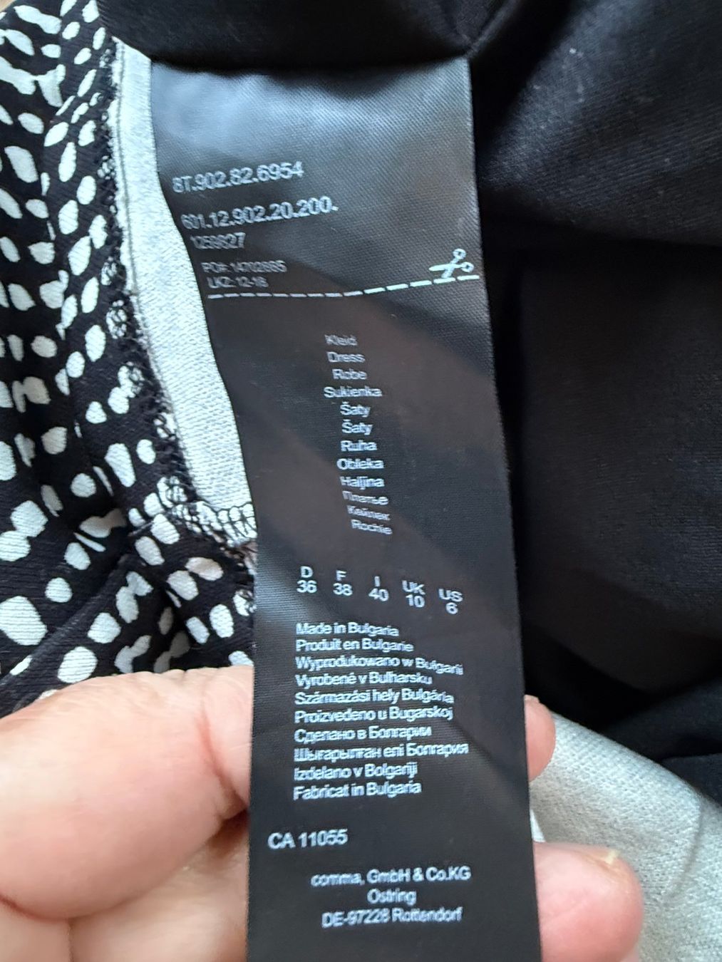 Comma Vestiti: Comma Kleid Grösse 36 – Usato da Kirchdorf AG venduto da coco123 7