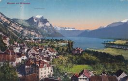 Weesen am Walensee Teilansicht