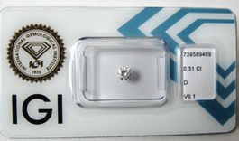 Diamant mit 0,31 carat