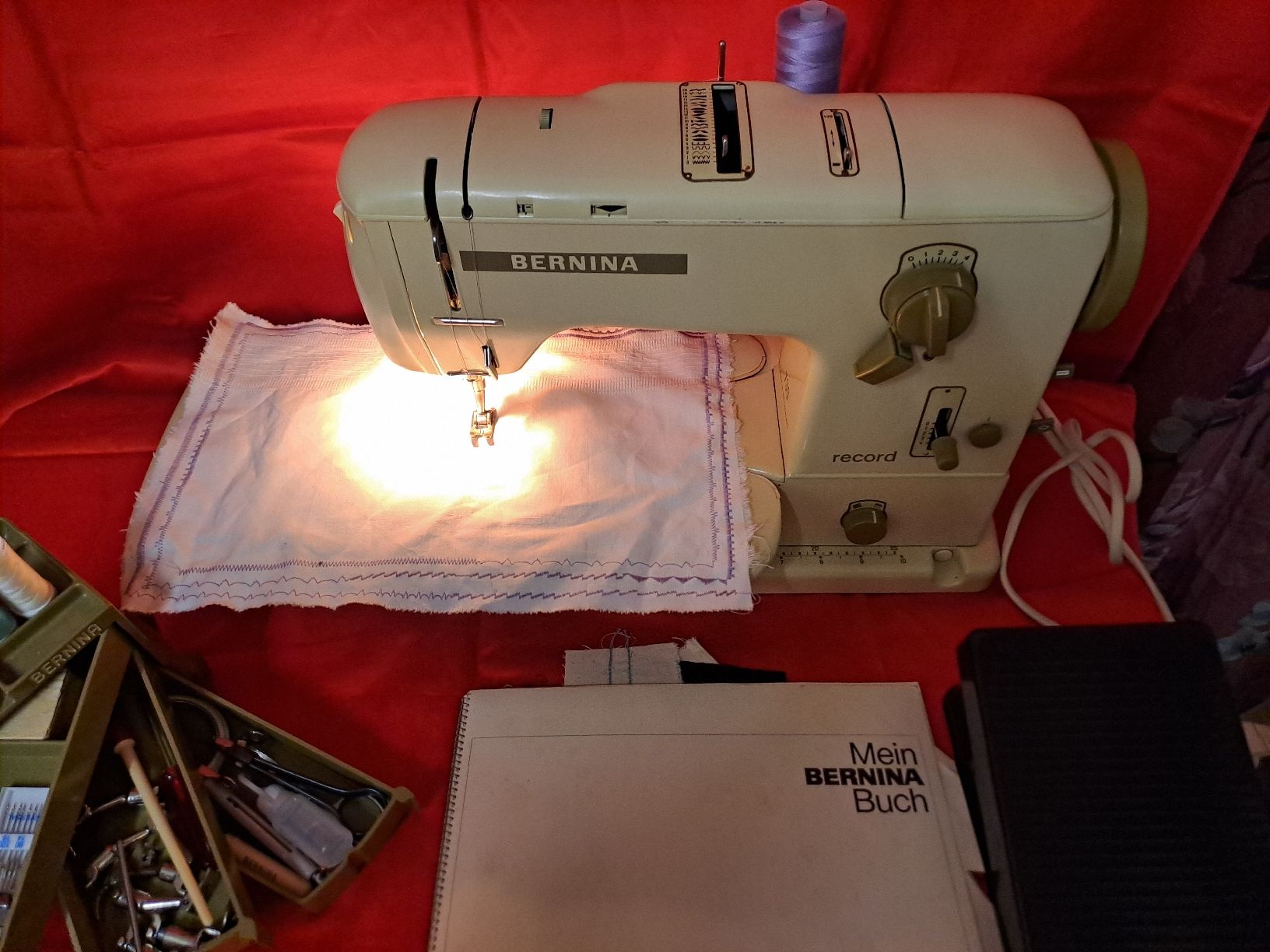 Bernina Macchine da cucire: Bernina 730 record – Usato da Belp venduto da amalija