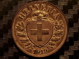 1919 - 2 cts. 2.00 Mio.! 2.51gr!!!