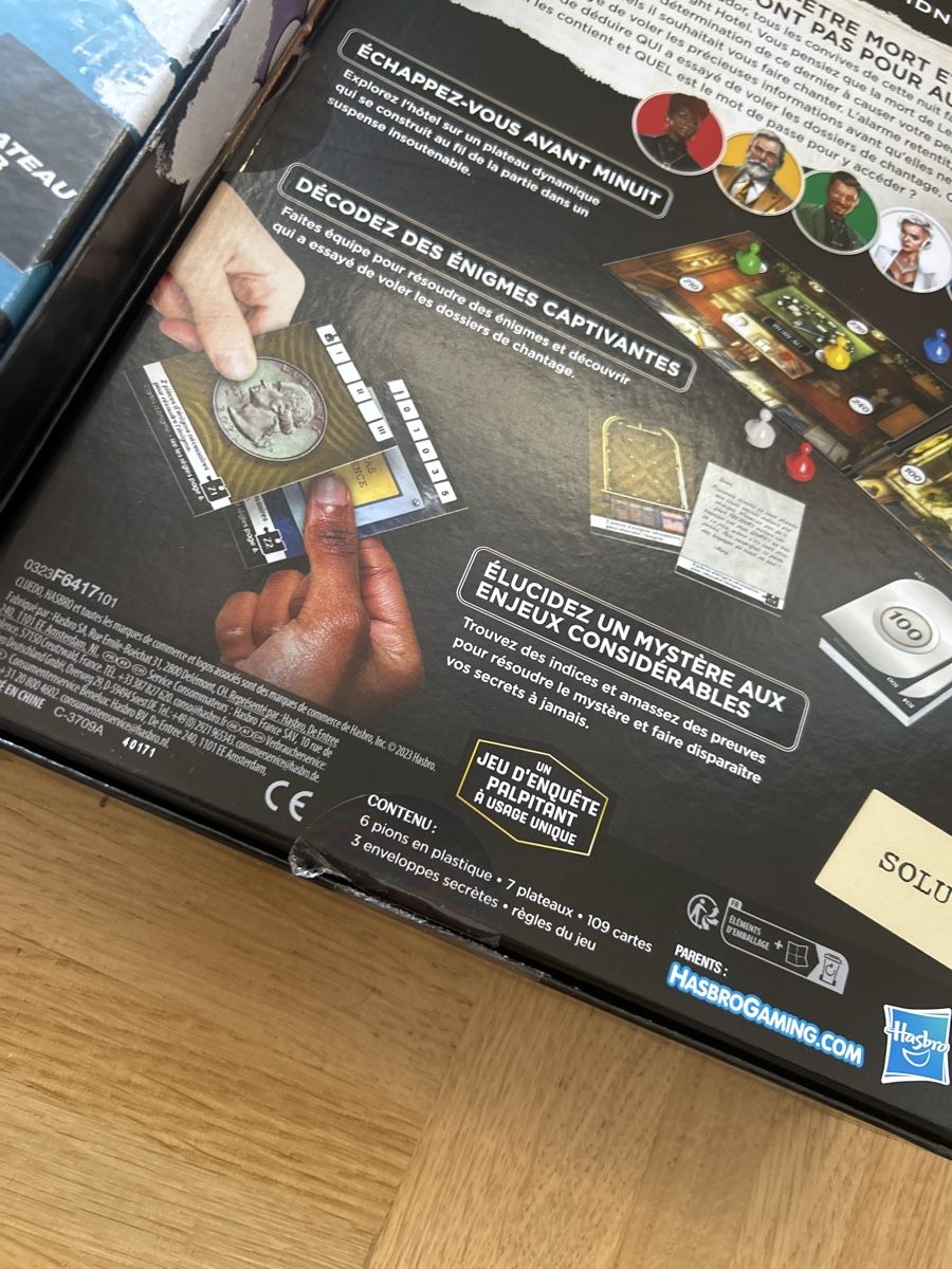 Giochi: 3 jeux Cluedo Escape – Usato da Yverdon-les-Bains venduto da Satim1 3
