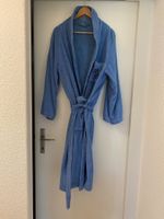 Vintage Bademantel Herren Blau - Grösse L