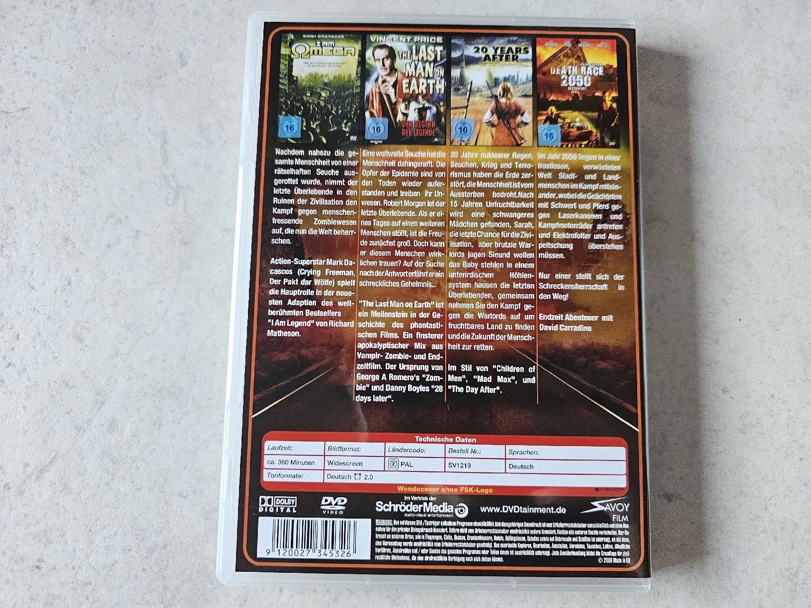 Alle DVDs: Endzeit Box  -  4 Filme auf 2 DVD's – Gebraucht aus Schneisingen von backstore24 1