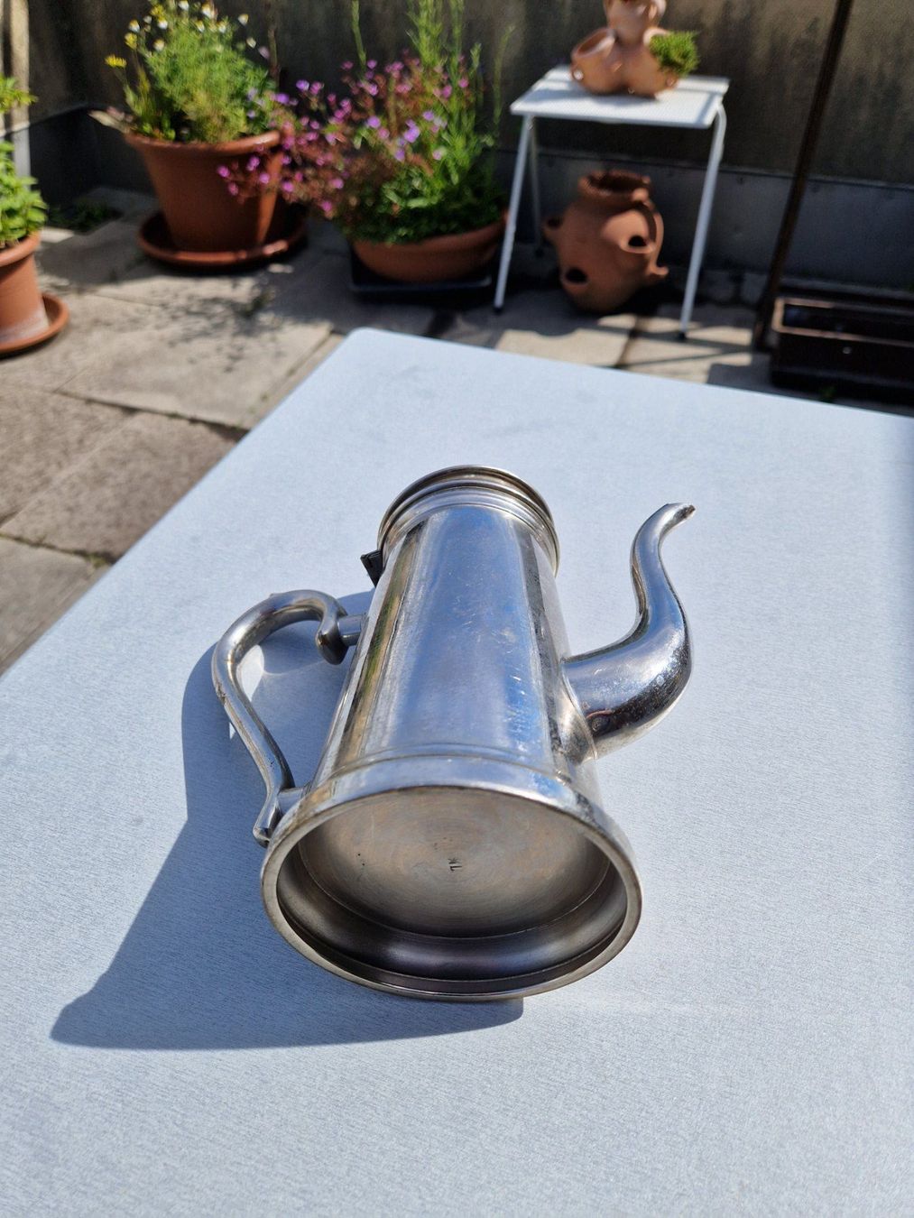 Teiere: vintage Tee- oder Kaffee-Kanne mit Deckel, 3/4 lt – Usato da Münchenbuchsee venduto da Aare22 3