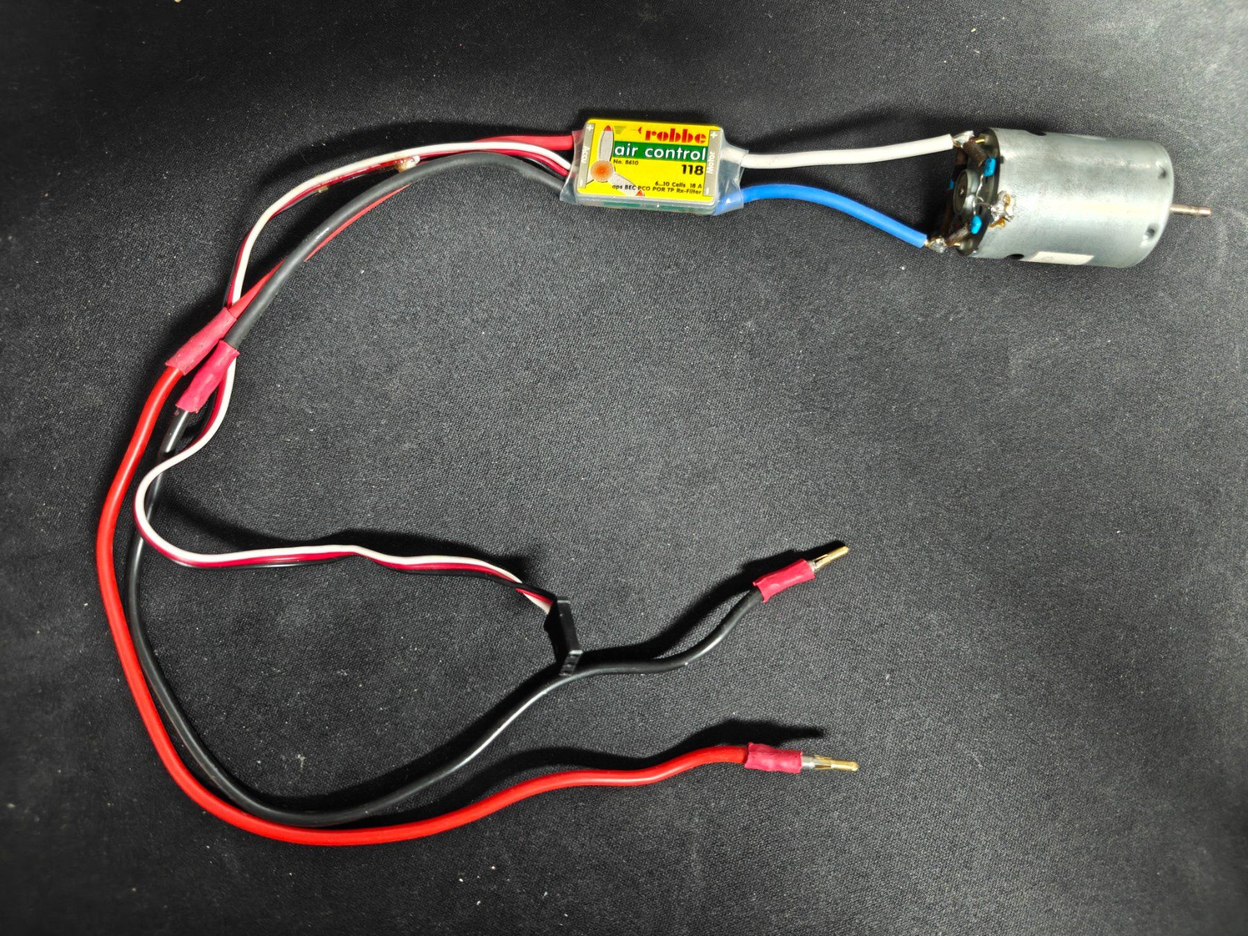 Robbe Motoren: Robbe Air Control 118 + moteur 380SH – Gebraucht aus Longirod von Mike_7773
