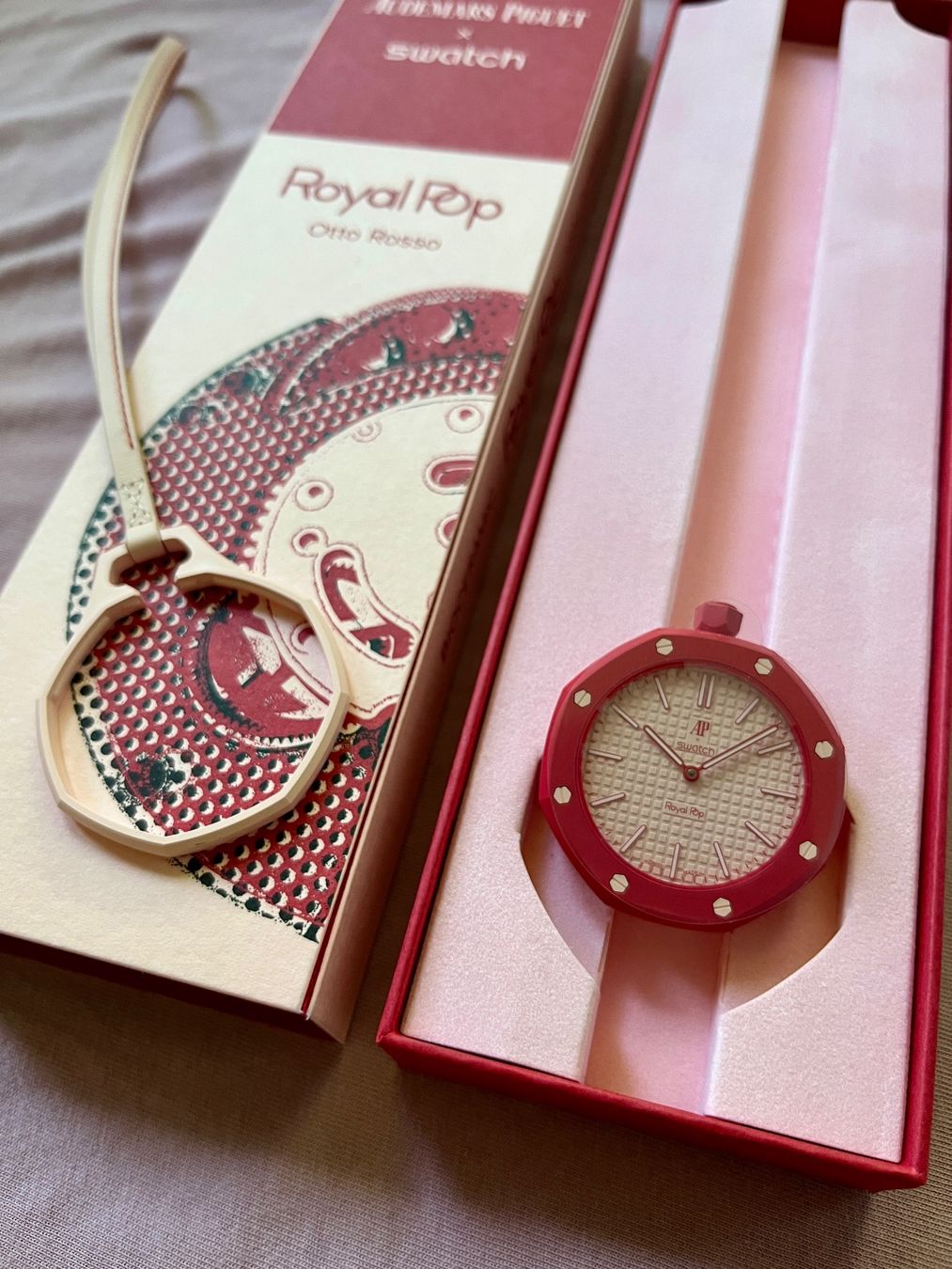 Swatch Orologi: Swatch Royal Pop Otto Rosso – Nuovo e nell'imballaggio originale da Kriens venduto da icekev 3