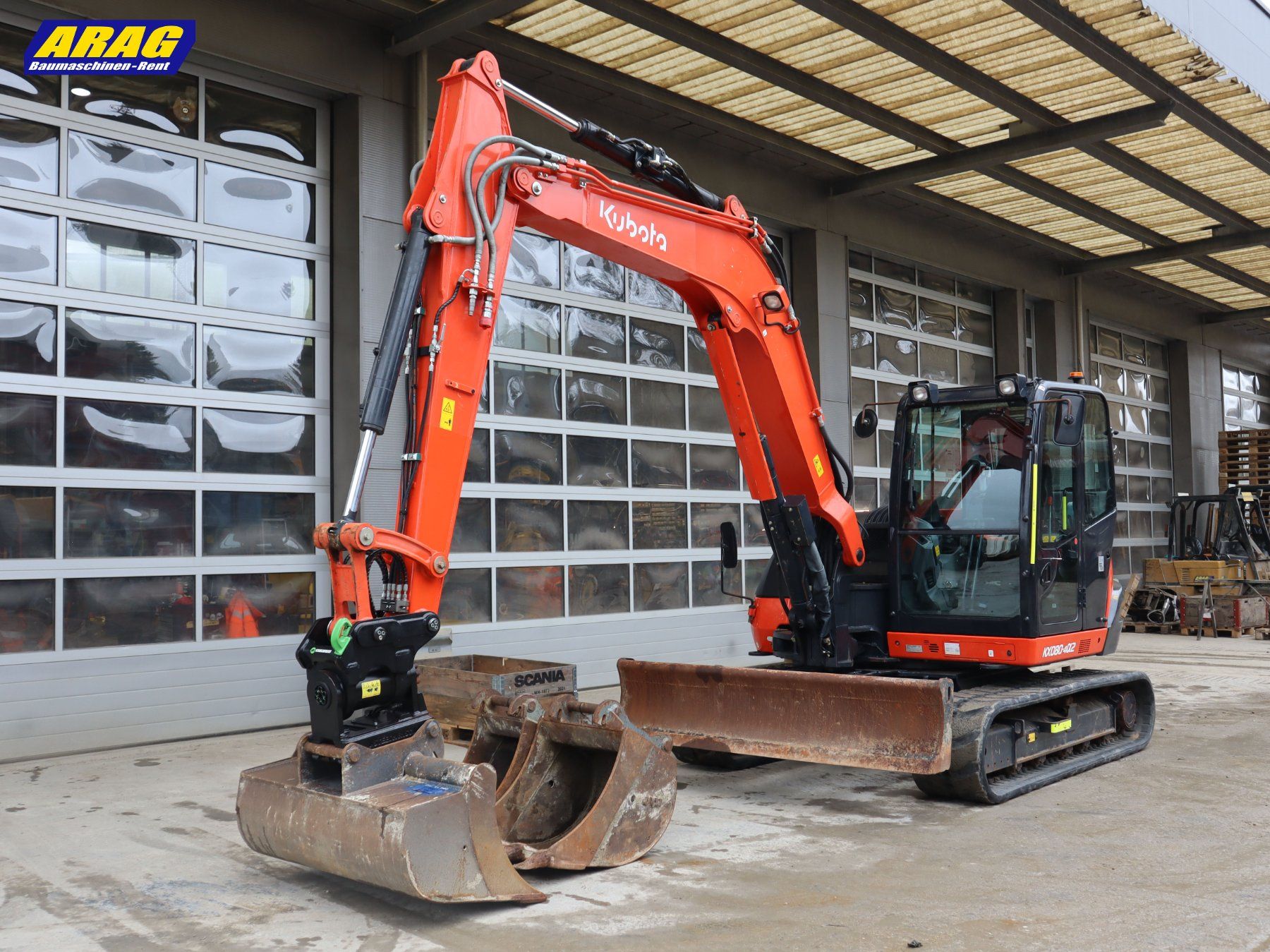 Kubota Excavateurs: Kubota KX080 Raupenbagger – D'occasion à Hasle LU par Arag08 3