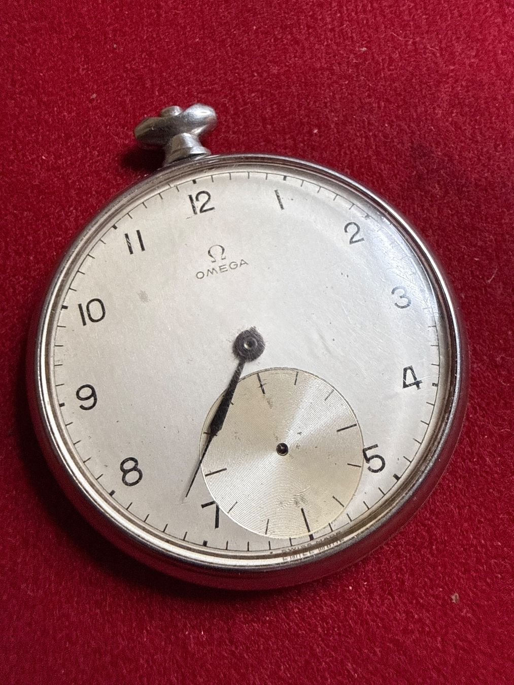 Omega Orologi: Omega Taschenuhrwerk 48 mm – Difettoso da Pfeffingen venduto da Allhandelklgwatches