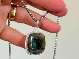 Collier Labradorite neuf