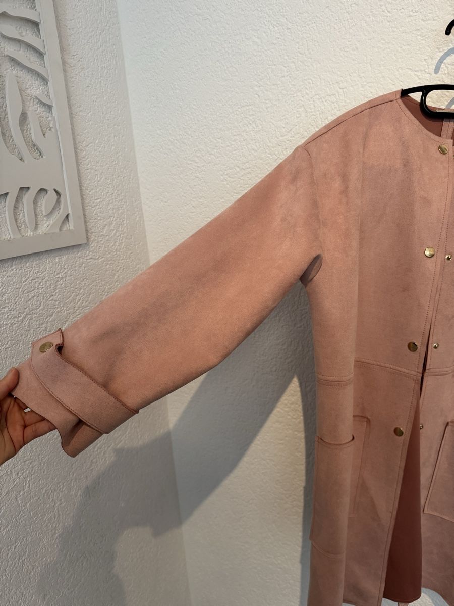 Zara Mäntel: ZARA leichter Mantel Jacke rosa Gr. S – Gebraucht aus Fislisbach von KolibriSecondhand 4