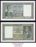 10 Dinar 1939 UNZ