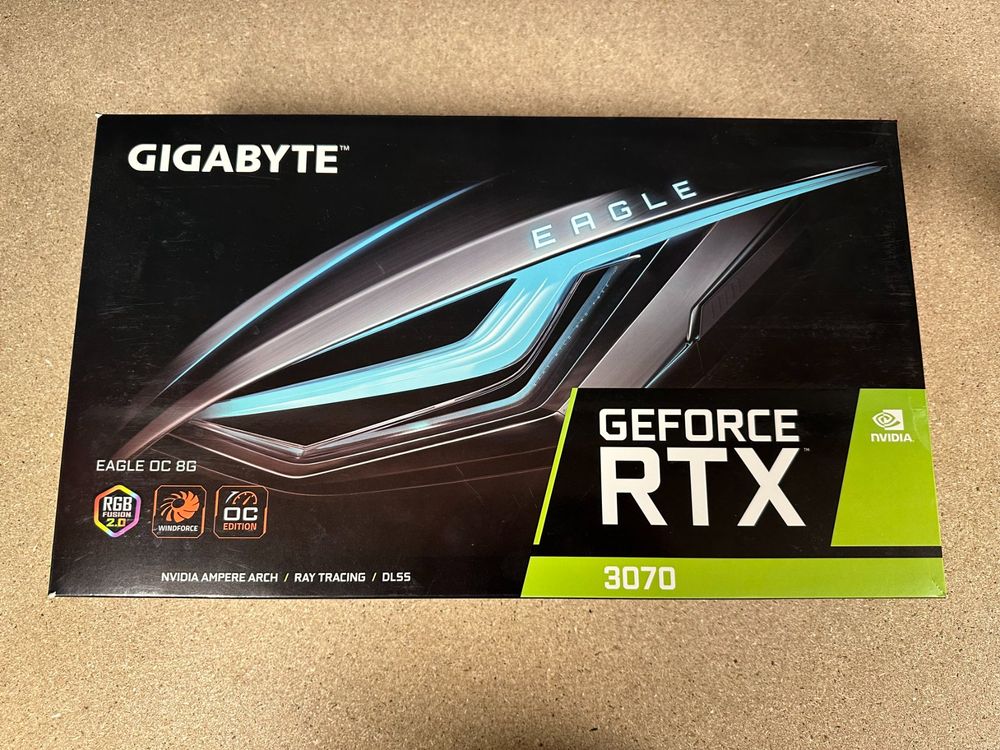Gigabyte RTX 3070 Eagle OC 8G NON LHR | Kaufen auf Ricardo