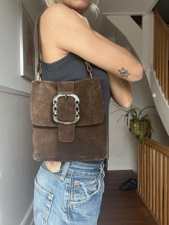 schöne kleine Ledertasche