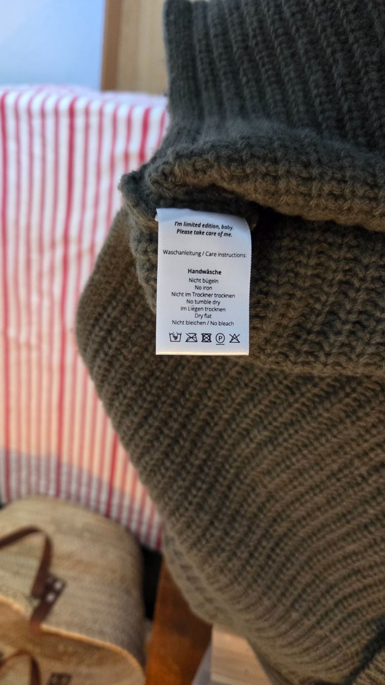 Maglioni & Felpe: Woll Pullover OH APRIL olive, S – Usato da Fislisbach venduto da Maieriisli25 5