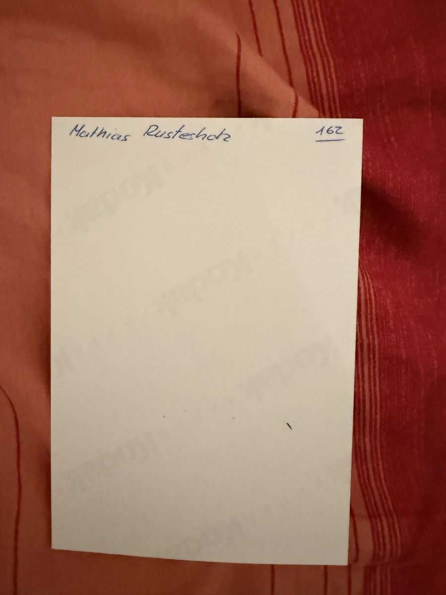 Autografi: Foto Mathias Rusterholz Athlet Autogramm Grösse 162 – Usato da Rüschlikon venduto da andi_841 1
